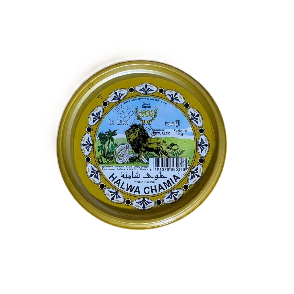 Halwa chamia Le Lion nature, pot plastique 90 g